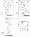 Carburetor Diagram and Parts List for  Briggs and Stratton Engine